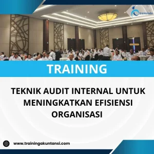 PELATIHAN TEKNIK AUDIT INTERNAL UNTUK MENINGKATKAN EFISIENSI ORGANISASI 
