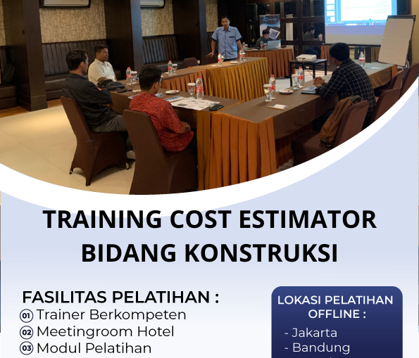 TRAINING COST ESTIMATOR BIDANG KONSTRUKSI