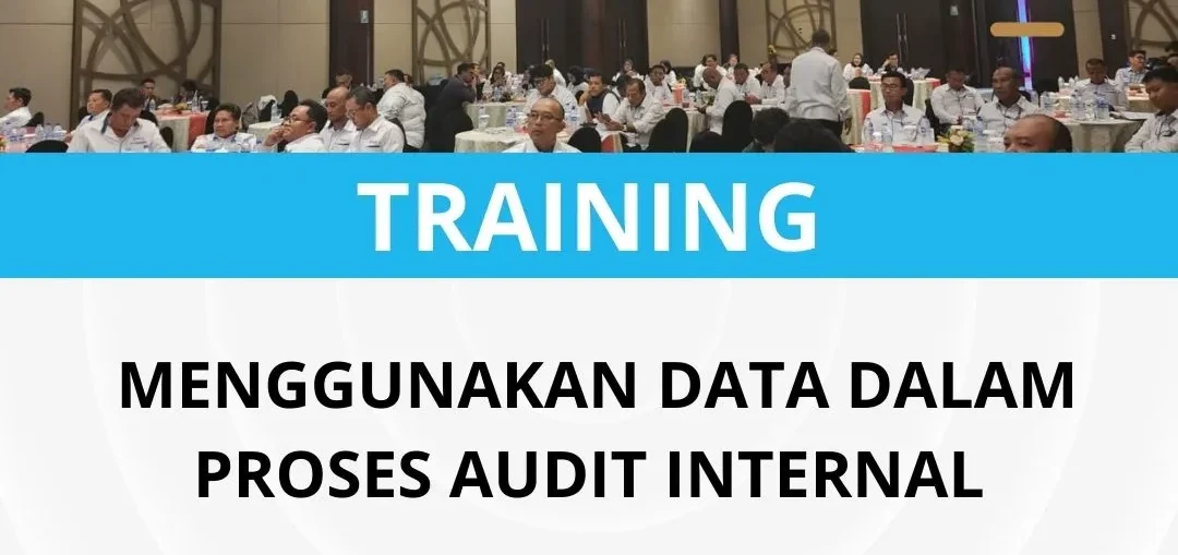 PELATIHAN MENGGUNAKAN DATA DALAM PROSES AUDIT INTERNAL 