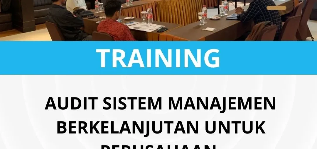 Pelatihan audit keberlanjutan dan ESG